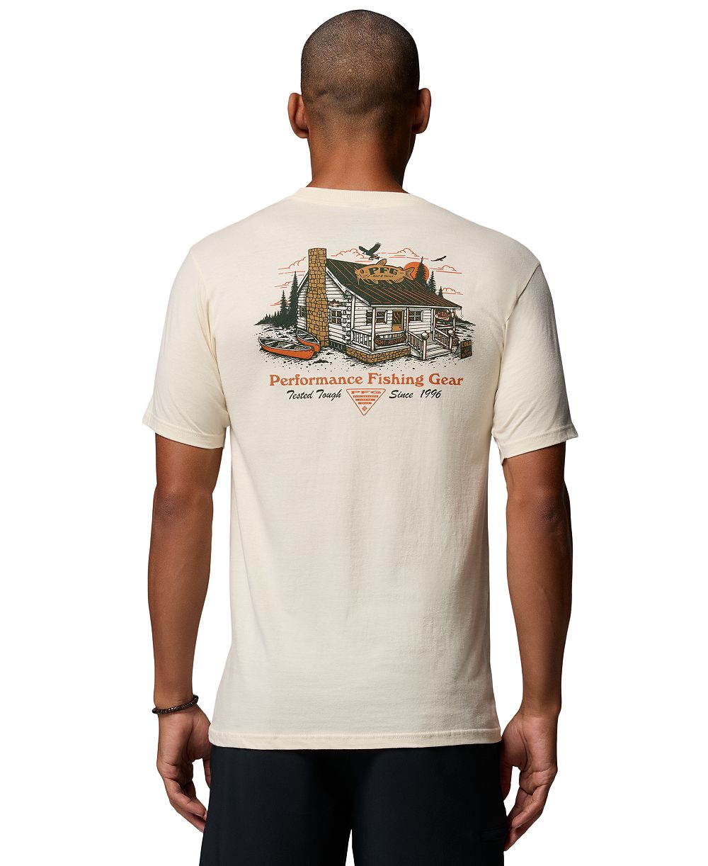 Columbia Men's PFG Rentals Graphic Cotton T-Shirt