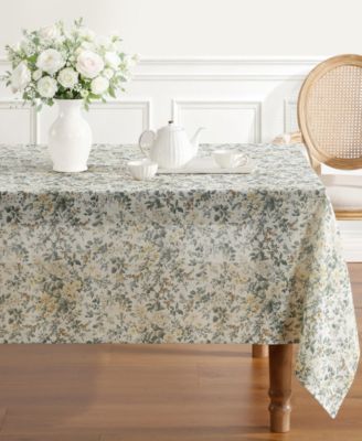 Скатерть Laura Ashley Linen Blend Country Meadow 60" x 84"