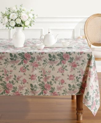 Laura Ashley New Texture Tessa Tablecloth, 60" x 102"