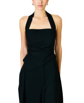 Line & Dot Women's Cosette Halter Neck Sleeveless Top
