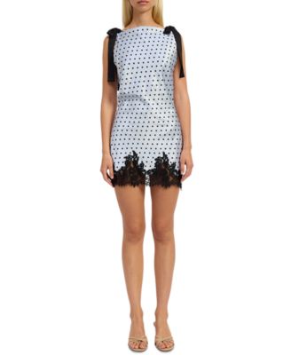 En Saison Women's Hazel Sleeveless Mini Dress