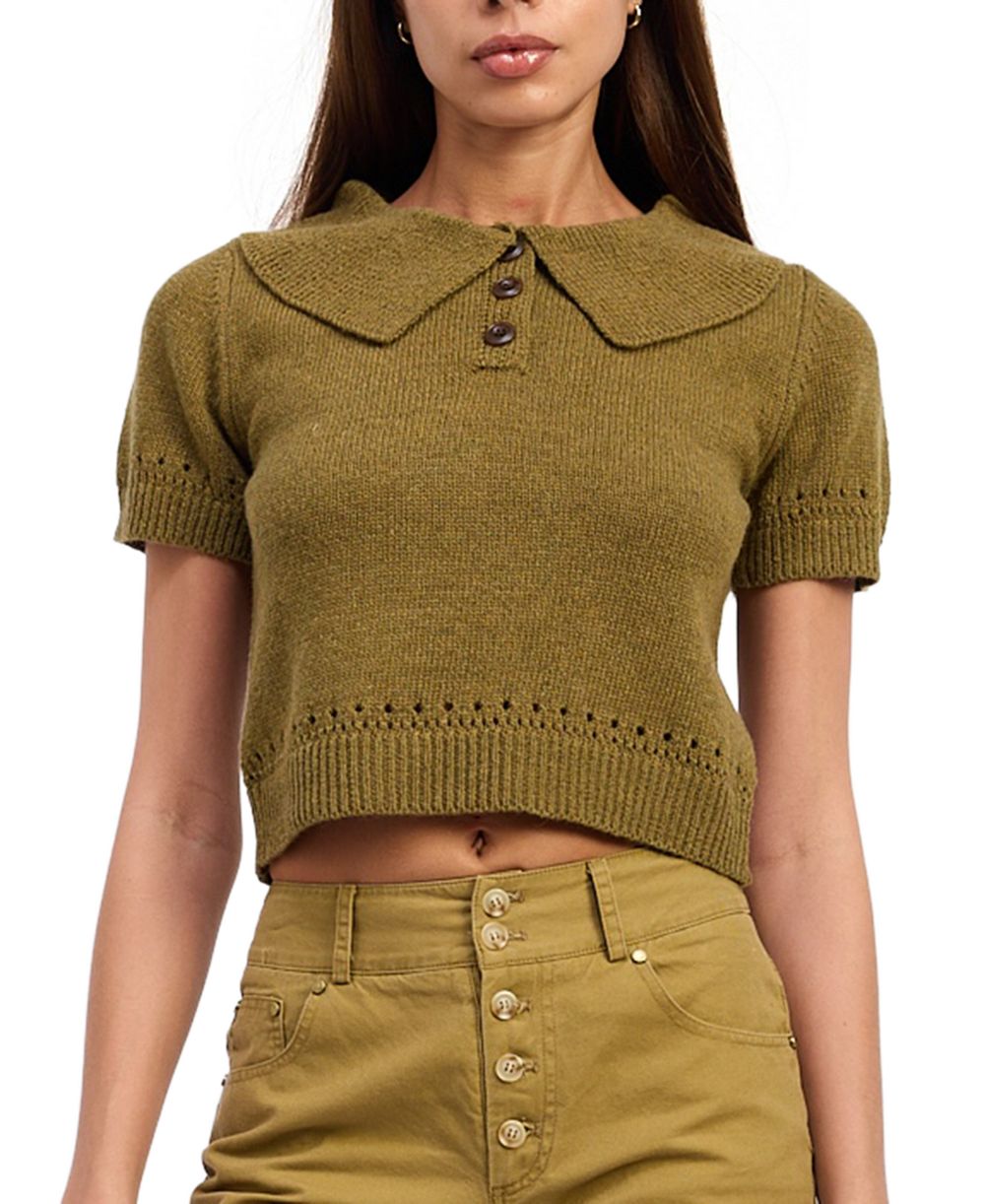En Saison Женский поло-свитер Elin Short-Sleeve