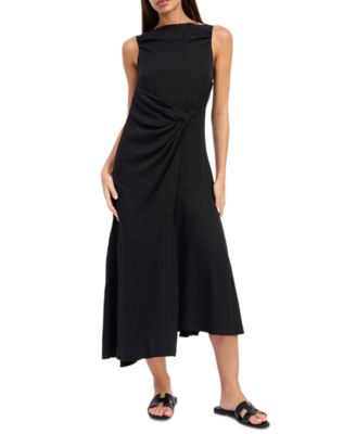 En Saison Women's Cara Sleeveless Asymmetric Midi Dress