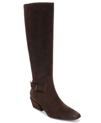 Женские высокие сапоги Sam Edelman Haisley с широкой голенищем и молнией