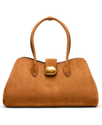 Steve Madden Aurelia Magnetic Snap Extra-Large Shoulder Handbag