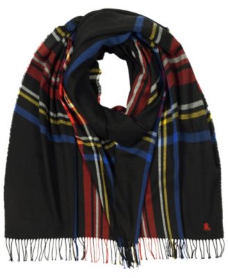 Lauren Ralph Lauren шарф из мериносовой шерсти с узором клетка