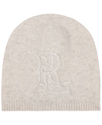 Lauren Ralph Lauren Embroidered Logo Rib Knit Hat