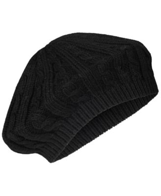 Lauren Ralph Lauren Core Cable Knit Beret Hat