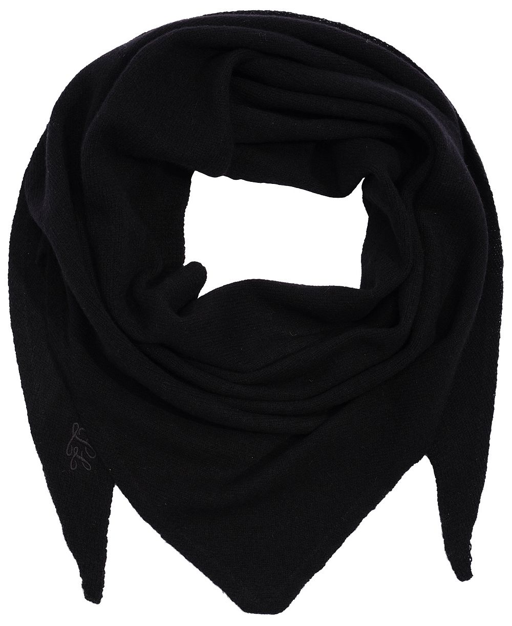 Lauren Ralph Lauren Wool Knit Triangle Scarf