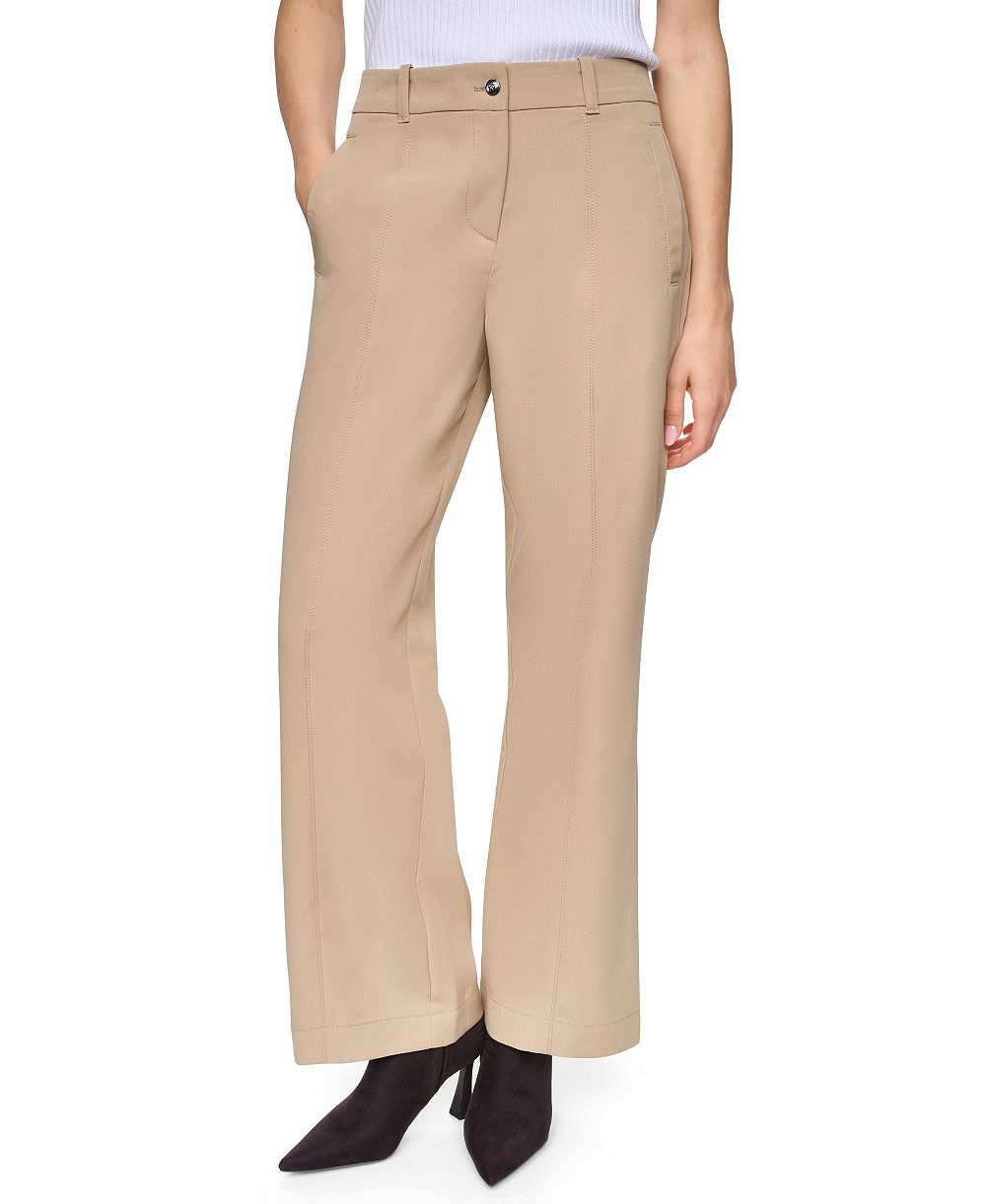 DKNY Женские брюки клеш со швом