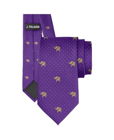 Мужской галстук J. Palmer Minnesota Vikings Game Day Polka Dot