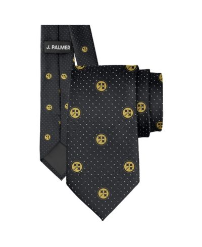 Галстук J. Palmer Men's Pittsburgh Steelers Game Day, в горошек
