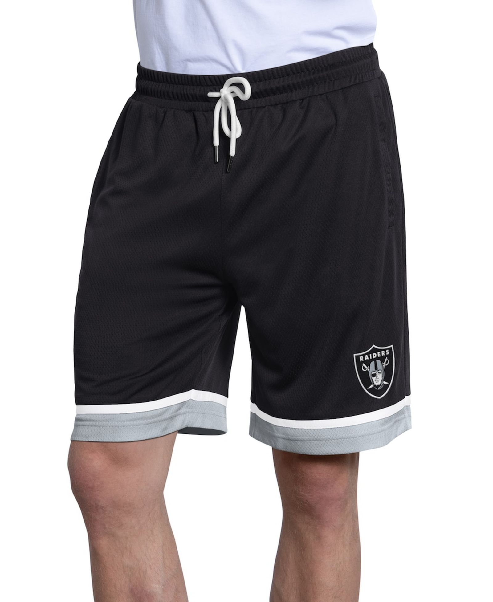 Starter Мужские шорты Mesh Black Las Vegas Raiders