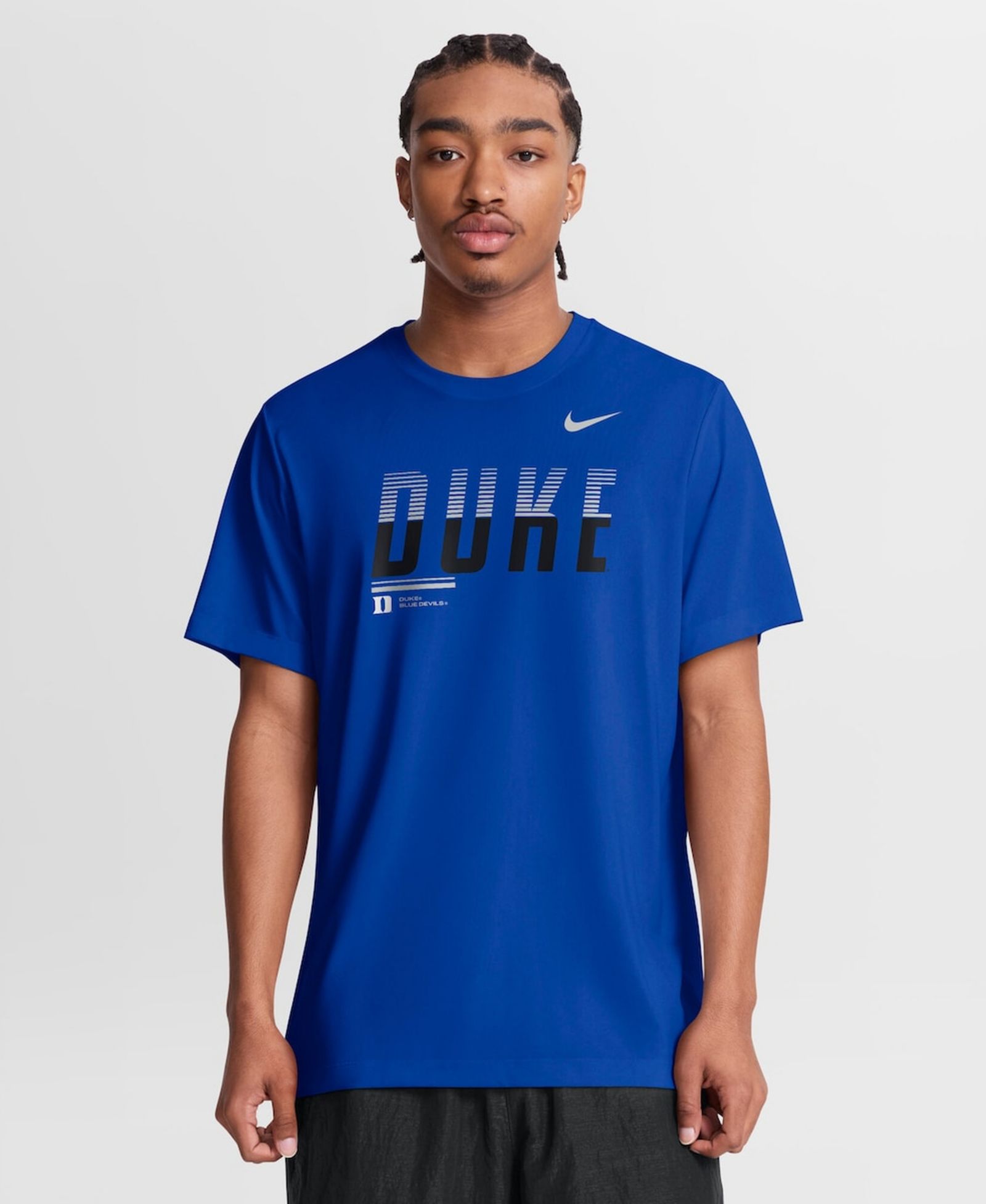 Nike Мужская футболка Royal Duke Blue Devils Sideline Legend Dri-FIT