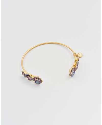 Fable England Pansy and Pearl Bangle