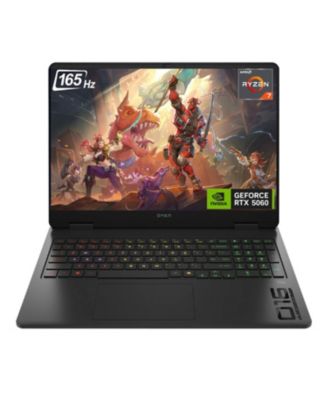 HP Omen традиционный ноутбук 16 дюймов, AMD Ryzen AI 7, 16 ГБ ОЗУ, NVIDIA GeForce RTX 5060, 1 ТБ SSD, Windows 11 Home, 165 Гц