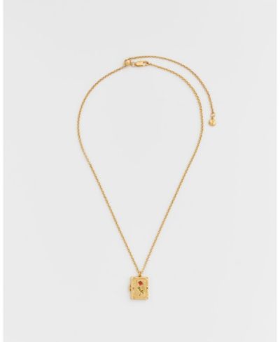 Fable England Secret Diary Locket Necklace