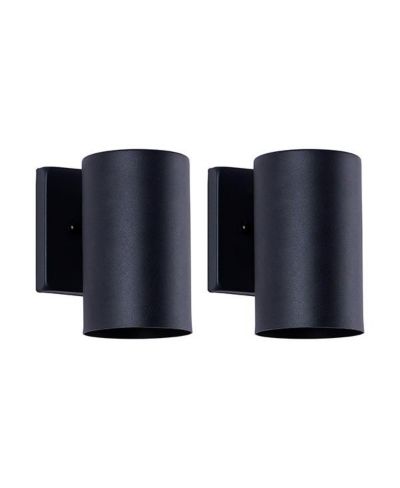 BUSDAYS 7 Inch Outdoor Wall Sconce 1 Light Exterior Wall Light Cylinder Fixture 7 H x 5 W Pack of 2
