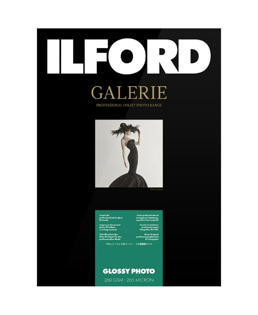 Ilford GALERIE Prestige Glossy Photo Inkjet Paper, 260 gsm, 4x6",100 Sheets