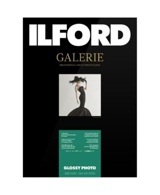 Фотобумага Ilford GALERIE Prestige глянцевая для струйной печати, 260 г/м², 4x6", 100 листов