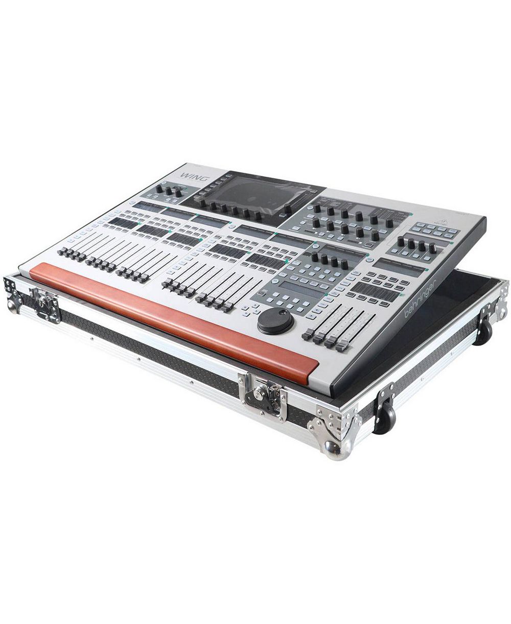 ProX XS-BWING W Flight Case with Low-Profile Wheels for Behringer Wing Digital Mixer
