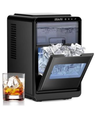Настольный льдогенератор Cowsar Crescent Ice Maker, 27Lbs/24H, Self-Cleaning