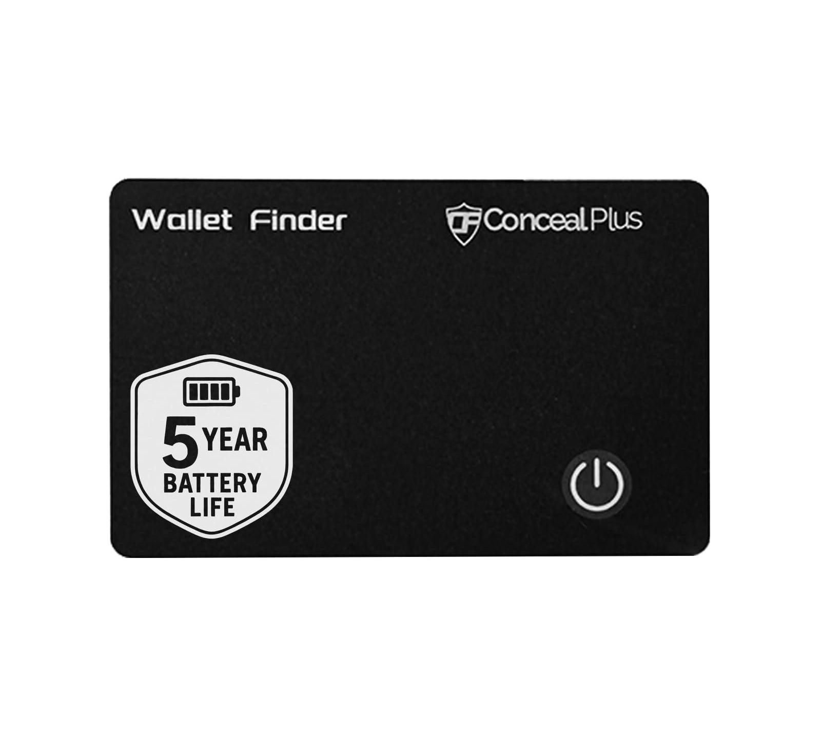Трекер Conceal Plus Men's Wallet Finder Slim с поддержкой Apple Find My iOS
