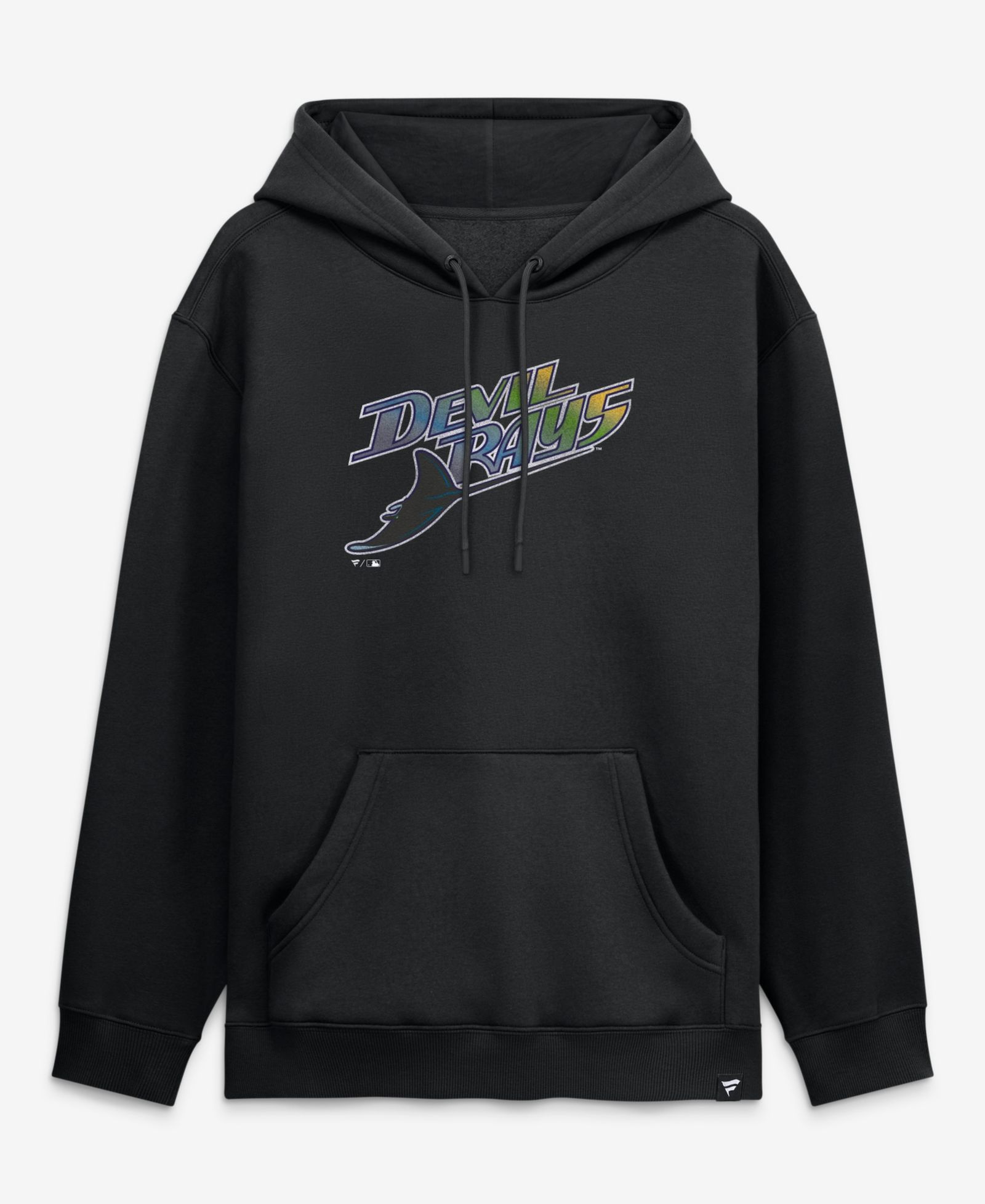 Мужское худи Fanatics Black Tampa Bay Rays Heritage