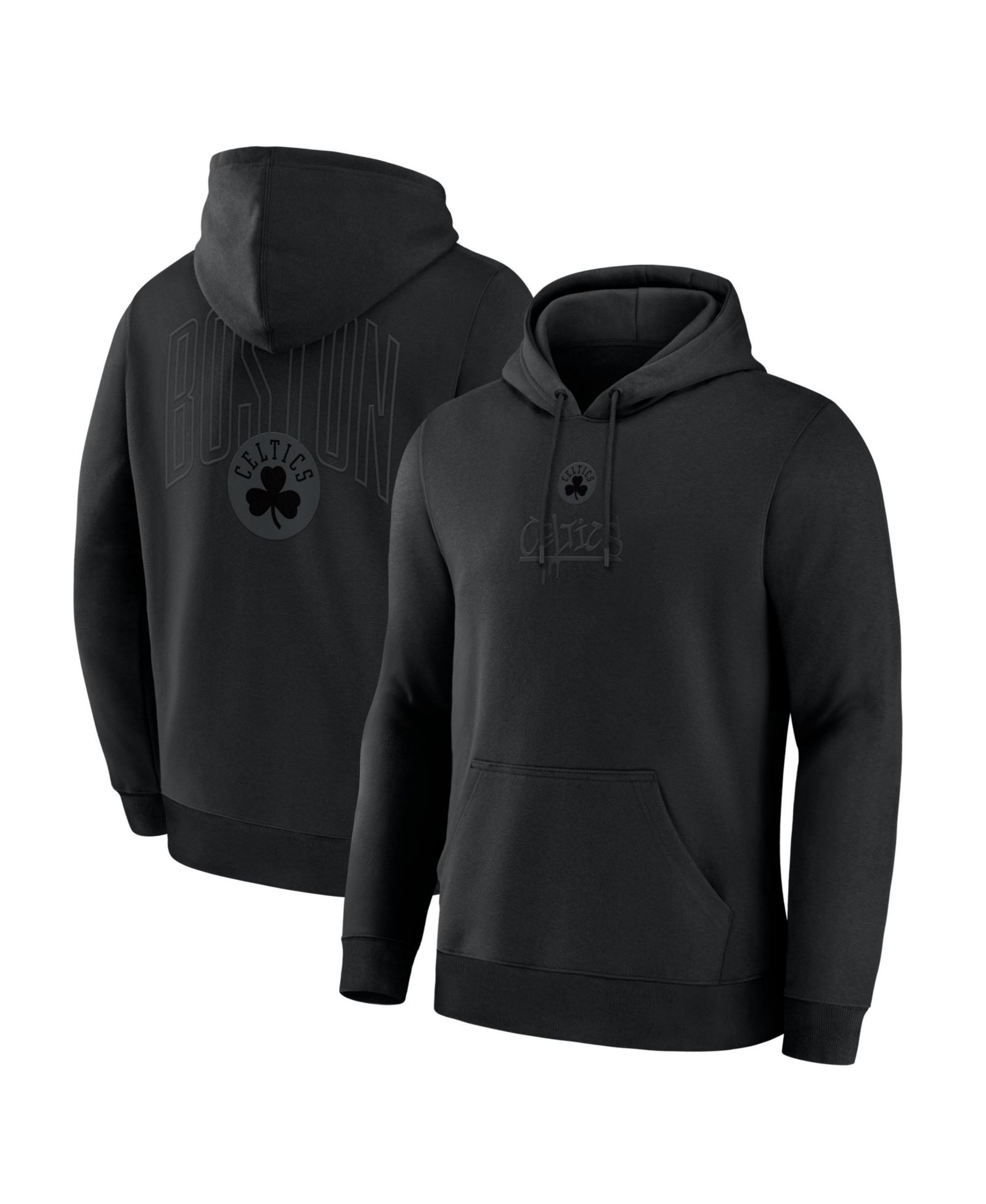 Fanatics Мужское худи Boston Celtics Black Out