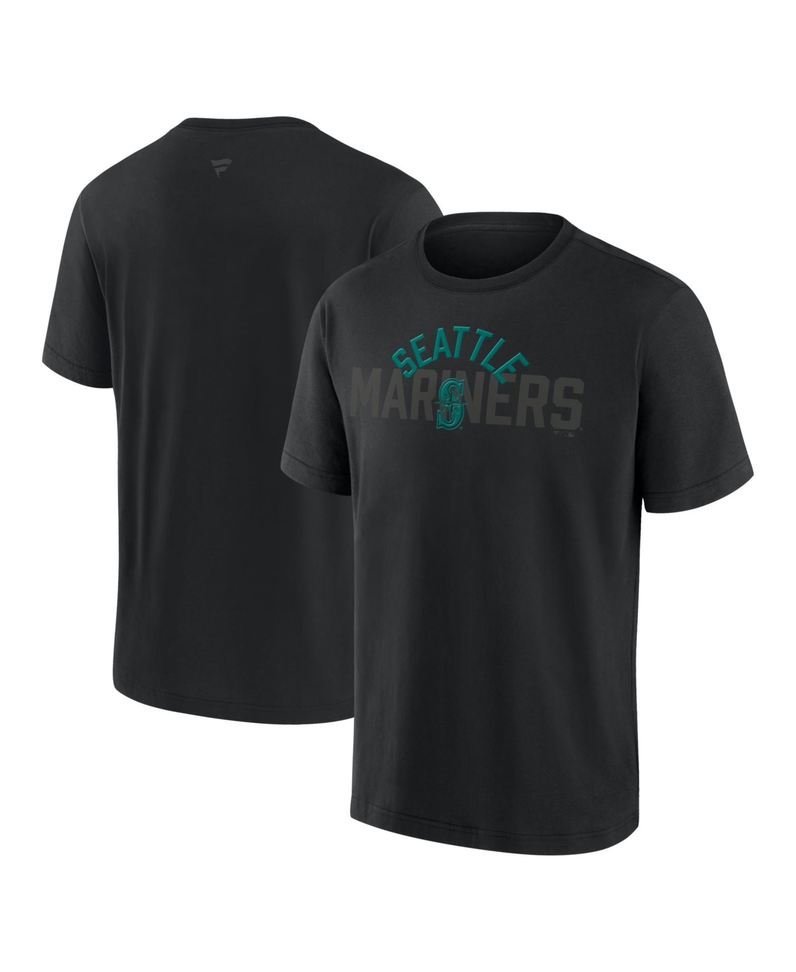 Мужская футболка Fanatics Men's Seattle Mariners Black Out Heavyweight
