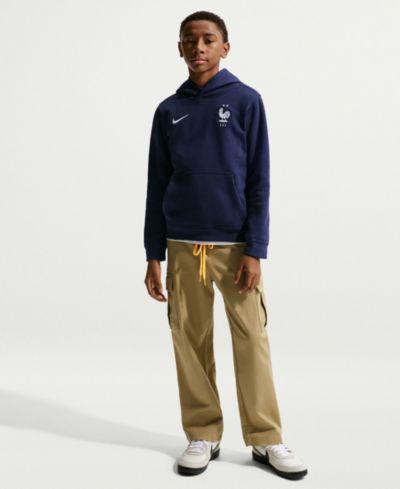 Худи Nike Big Boys and Girls Blue France National Team Club