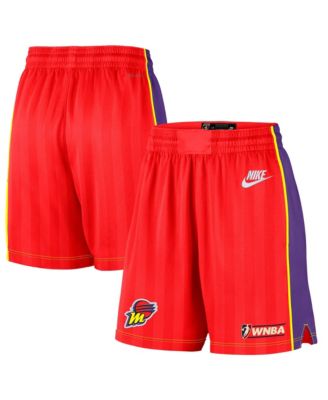 Мужская и женская шорты Nike Phoenix Mercury WBA On Court Victory Court Origins Edition Red