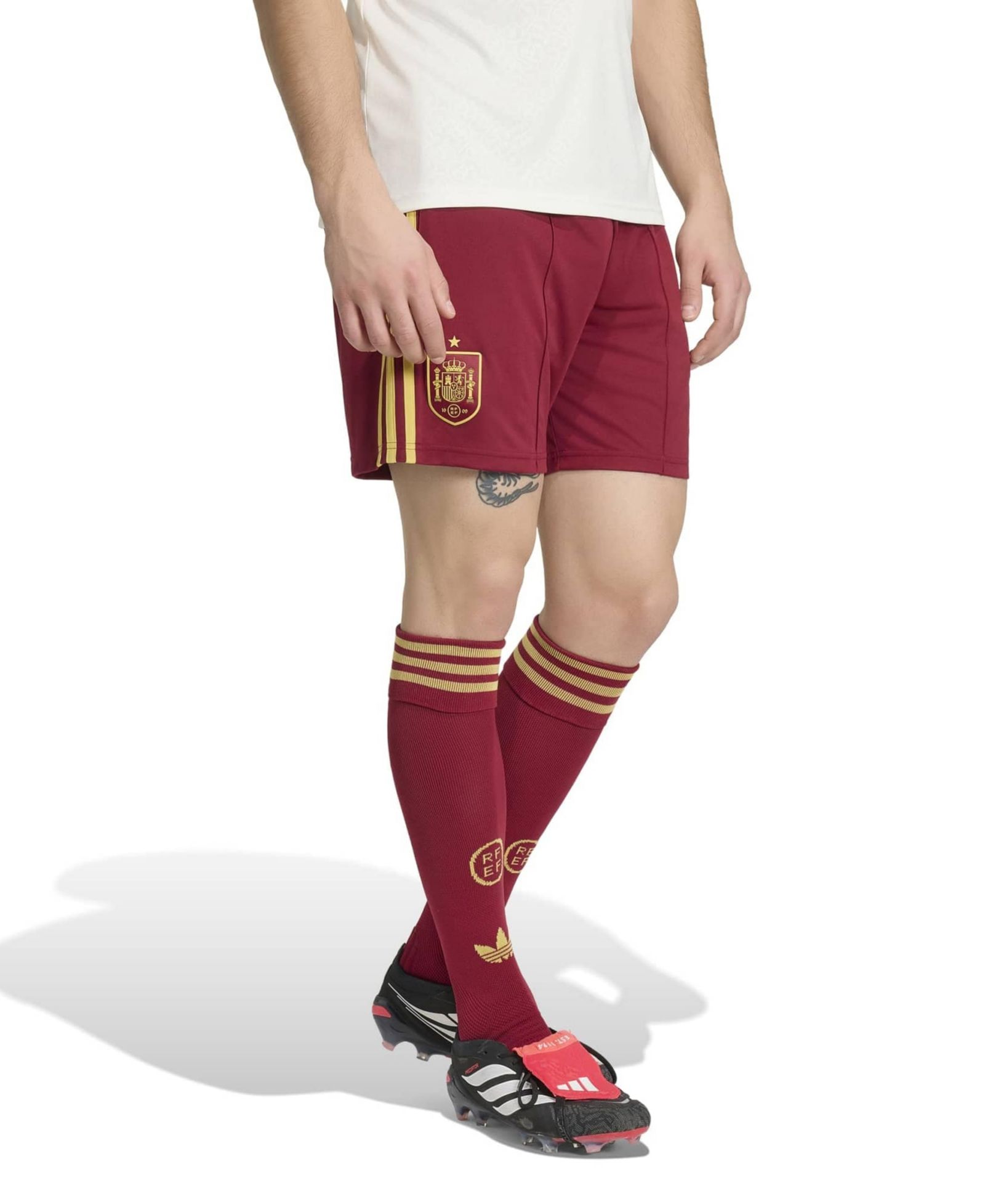 adidas Мужские шорты-реплика сборной Испании 2026 Red