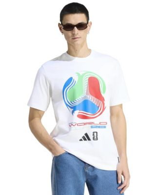 adidas мужская футболка White 2026 FIFA World Cup Tour