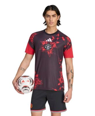 Adidas джерси Manchester United Home 2026/27 Pre-Match Мужской черный