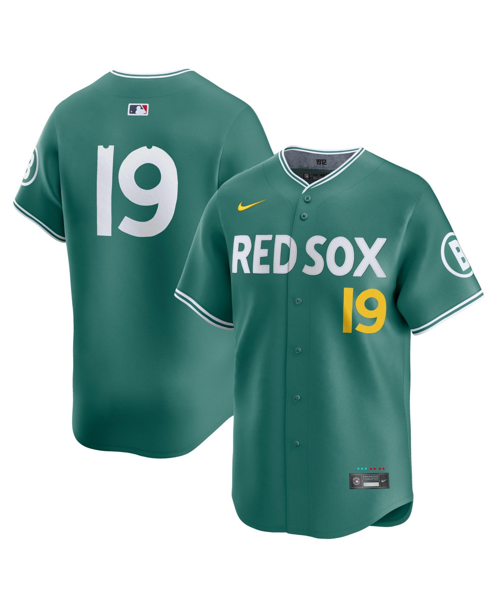 Nike Мужская джерси Roman Anthony Green Boston Red Sox City Connect Limited