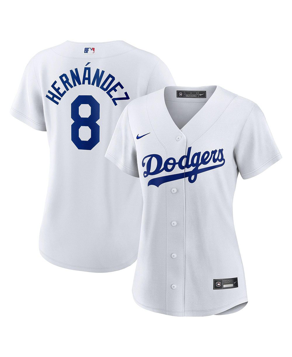 Nike Женская джерси Nike Los Angeles Dodgers White Enrique Hernández