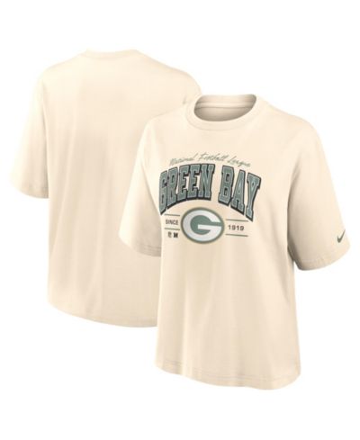 Nike Женская винтажная футболка Nike Green Bay Packers Vintage Mod Boxy