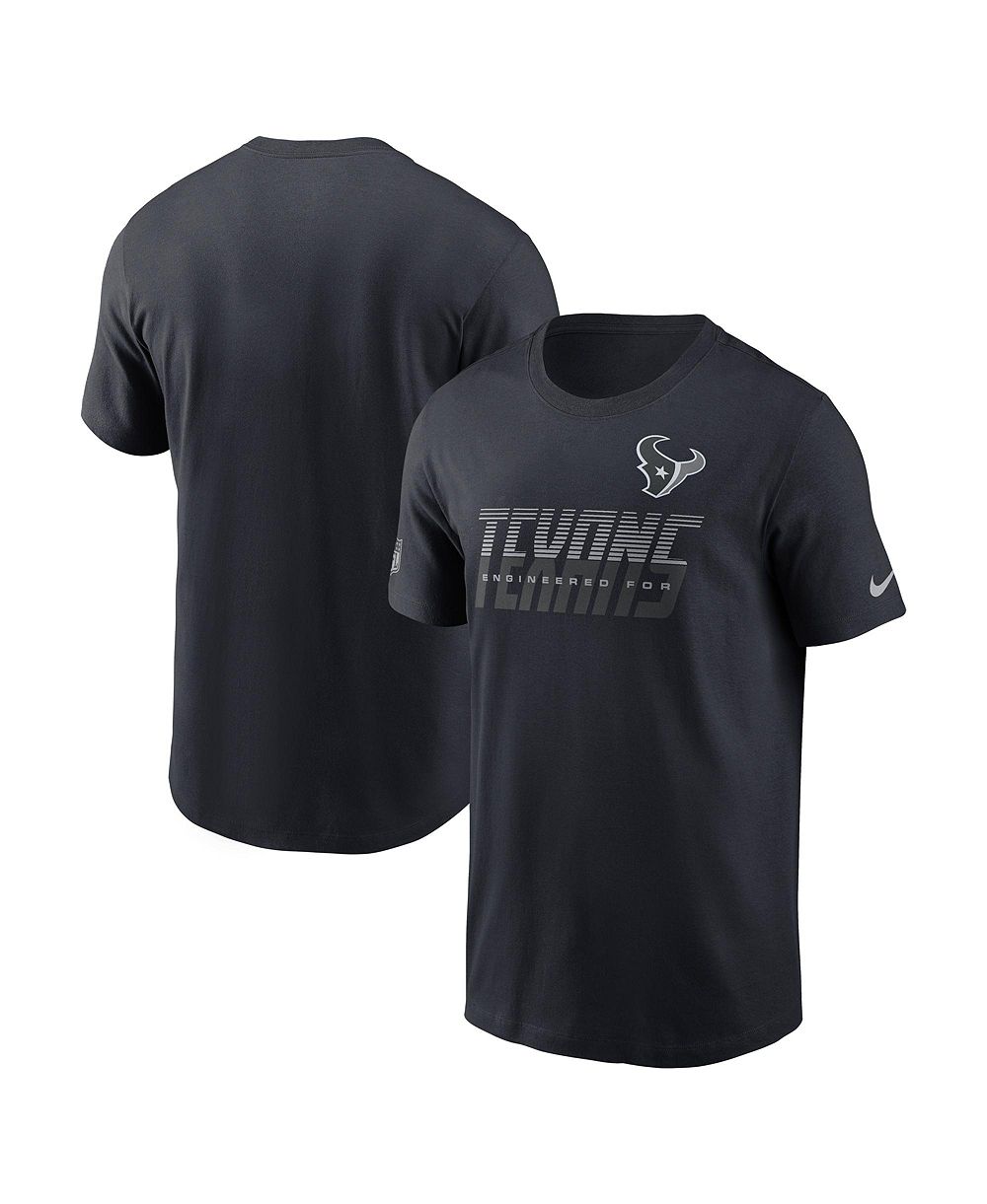 Мужская футболка Nike Men's Navy Houston Texans Sideline Dri-FIT