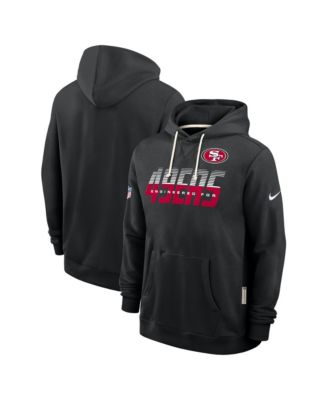 Мужская толстовка Nike Black San Francisco 49ers Sideline Standard Issue Dri-FIT