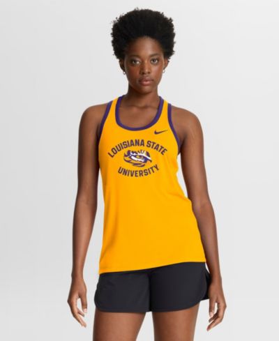 Nike Женский топ Tank Top Dri-FIT с принтом LSU Tigers