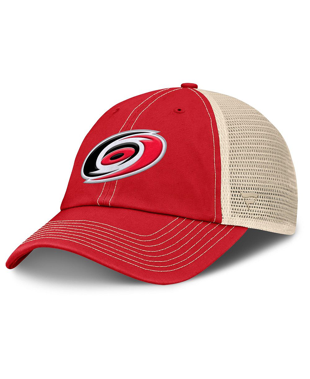 Fanatics Мужская кепка Trucker Carolina Hurricanes Rival красная/натуральная