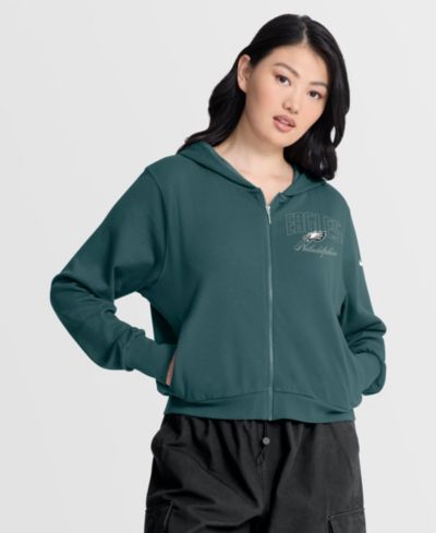 Nike Women's Midnight Green Philadelphia Eagles Primetime Full-Zip Hoodie