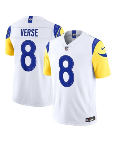 Nike Men's Jared Verse White Los Angeles Rams Vapor F.U.S.E. Sewn Down Limited Jersey