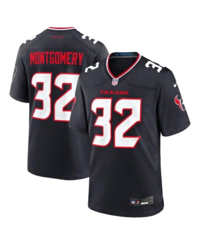 Nike Men's David Montgomery Navy Houston Texans Game Jersey