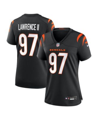 Nike женская джерси Dexter Lawrence II Black Cincinnati Bengals Game