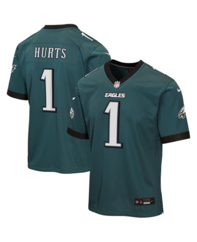 Nike Big Boys and Girls Jalen Hurts Midnight Green Philadelphia Eagles Team Game Jersey