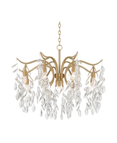 Люстра Vienna Full Spectrum Rysa Warm Brass Modern Crystal 9-Light