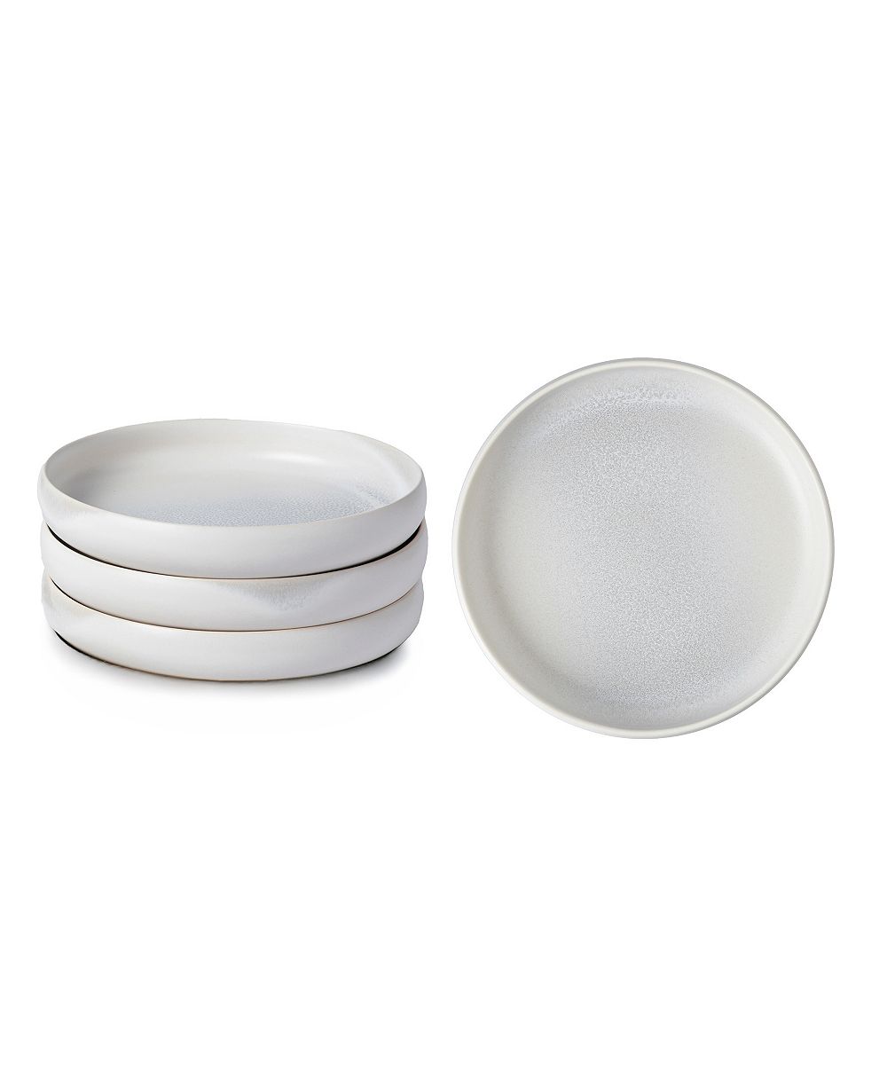 Fortessa Cloud Terre Iceland High Sided Salad Plates, Set of 4