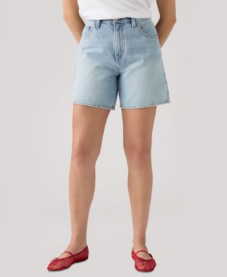 Женщины Levi's® Premium Baggy Denim Shorts с завышенной талией